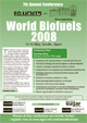 WORLD BIOFUELS 2013, Annual Conference devoted to the Ethanol and Biodiesel Industries