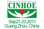 CINHOE 2012, China International Food and Guangzhou Import Food Exhibtion 2011 which has been supported by China Nutriment Industry International Communication Association and Guangzhou Health Care Food Association was held in Guangzhou Jinhan Exhibition Centre during Mar 29-31, 2011 successfully.