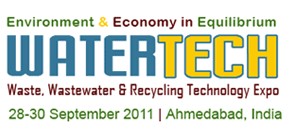 Watertech India 2013, The Watertech Expo 2011 is a major water trade show that focuses on innovations, products and services, as well as best practices, successful case studies and practical applications of water technologies.